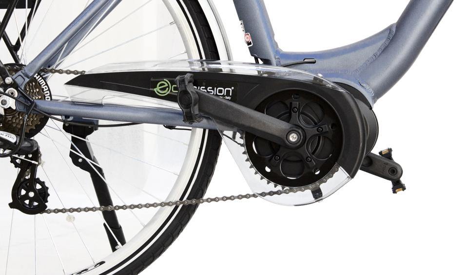 BICICLETTA LUX  bicicletta elettrica / MOTORE CENTRALE - Ecomission